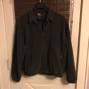 Polo by Ralph Lauren Charcoal Gray fleece Jacket